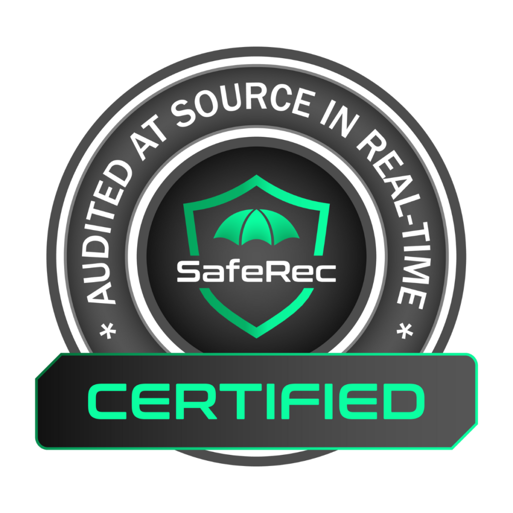 SareRec Certified logo